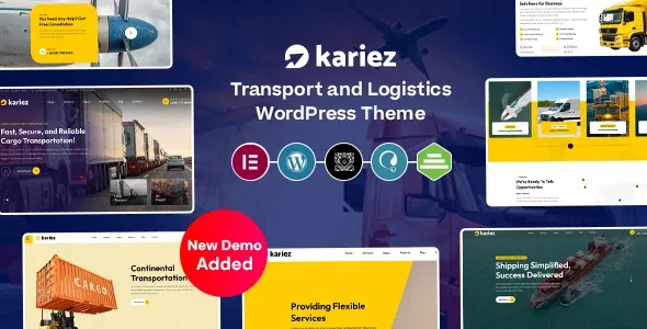 Kariez 1.1.1 – 运输和物流 WordPress 主题
