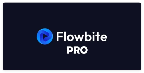 Flowbite Pro –v1.1.1  开发者版 Tailwind UI + 应用程序 UI + 营销 + 电子商务