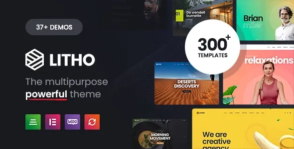 Litho 3.5 – 多用途 Elementor WordPress 主题