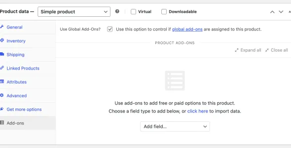 Product Add-Ons WooCommerce 产品附加组件 8.1.1