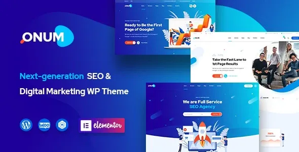 Onum 1.2.16.16 – SEO 和营销 Elementor WordPress 主题