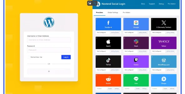 Nextend 社交登录专业版 3.1.21 WordPress 插件