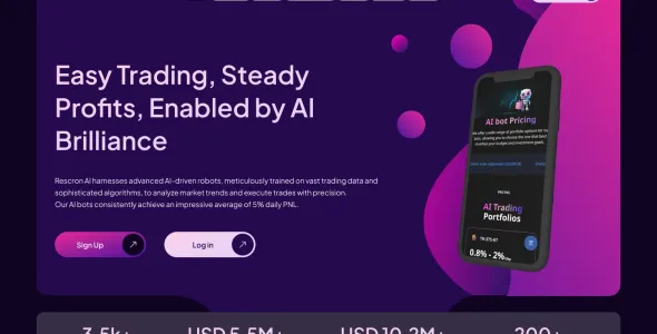 Rescron AI 5.3.1——AI 交易平台 PHP 脚本