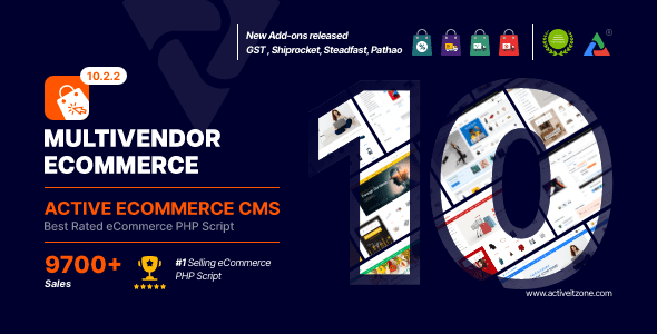 Active eCommerce CMS 10.2.2 by ActiveITzone 无限制版 +Flutter应用源码