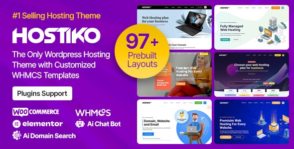 Hostiko 94.4.4 – 托管WordPress和WHMCS主题