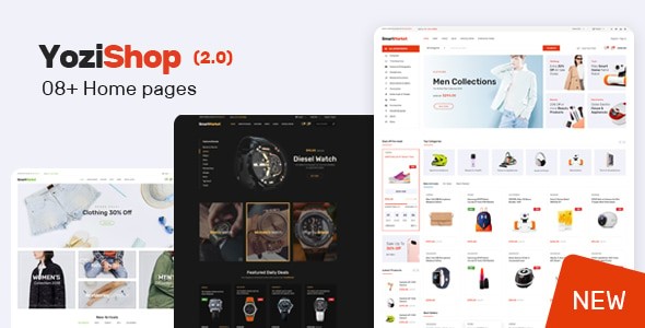 Yozi 2.0.70 – 多功能电子 WooCommerce WordPress 主题