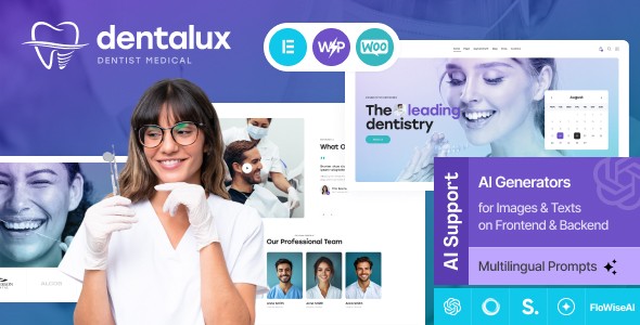 Dentalux 3.3.0 – 牙医与牙齿正畸WordPress主题