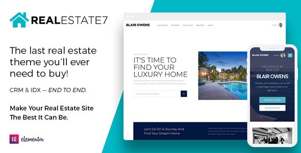 WP Pro Real Estate 7  3.5.7 响应式房地产WordPress主题