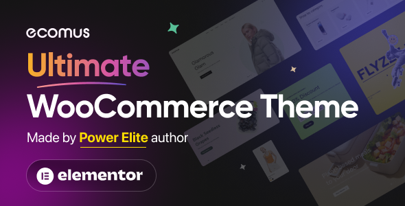 Ecomus 2.4.6 – 多用途 WooCommerce 主题