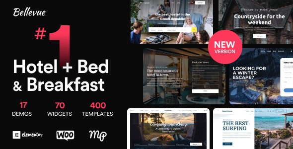 bellevuex 4.2.12 – 酒店+民宿预订日历 WordPress主题