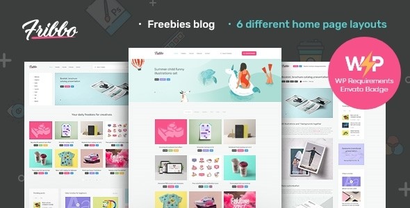 Fribbo 1.1.0 – 免费赠品、赠品与礼品博客 WordPress 主题
