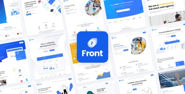 Front 1.2.3 多功能商务 WordPress 主题