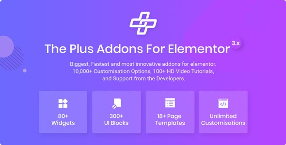 Plus 6.4.8——Elementor 页面构建器 WordPress插件