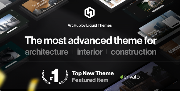 ArcHub 1.2.14 – 建筑与室内设计 WordPress 主题