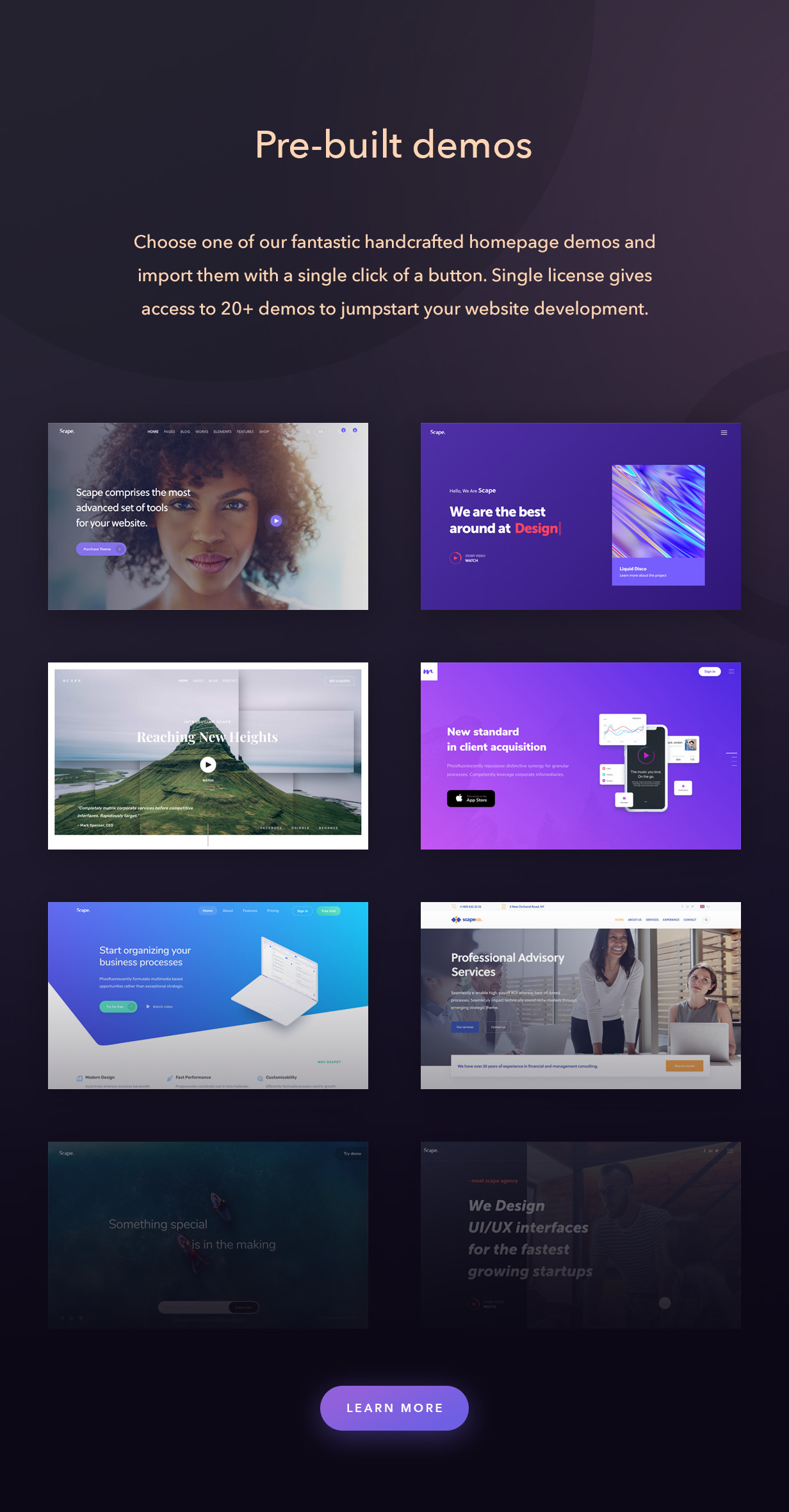 Scape 1.5.16 – 多功能用途 WordPress 主题 Scape 1.5.16 – 多功能用途 WordPress 主题