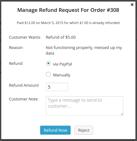 WooCommerce 智能退款插件 2.5.0