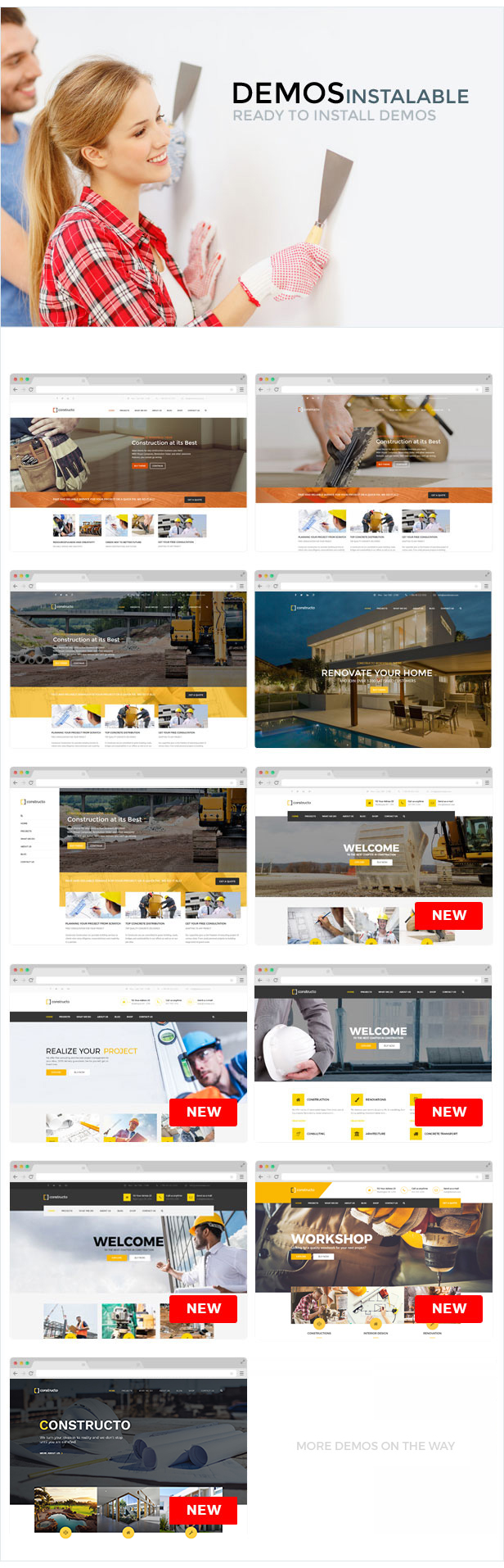 Constructo 5.0.4 – Construction WordPress 主题 Constructo 5.0.4 – Construction WordPress 主题