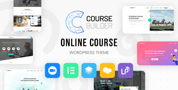 Course Builder 3.7.1 – 在线课程课件 WordPress 主题