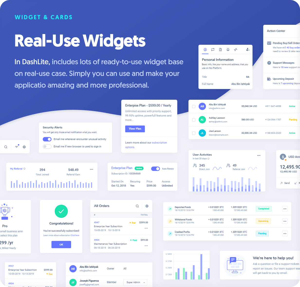 DashLite 3.2.3 – Bootstrap 响应式管理仪表盘模板 DashLite 3.2.3 – Bootstrap 响应式管理仪表盘模板
