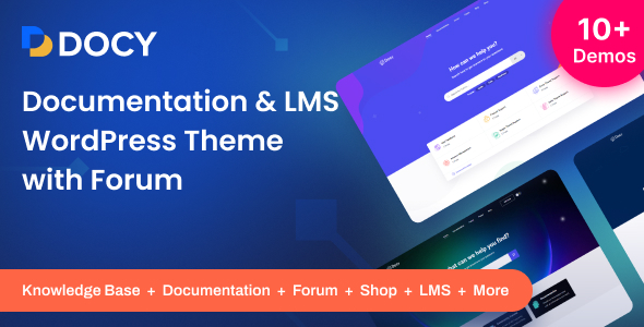 Docy 4.4.0 – 高级文档、知识库及 LMS WordPress 主题 Docy 4.4.0 – 高级文档、知识库及 LMS WordPress 主题