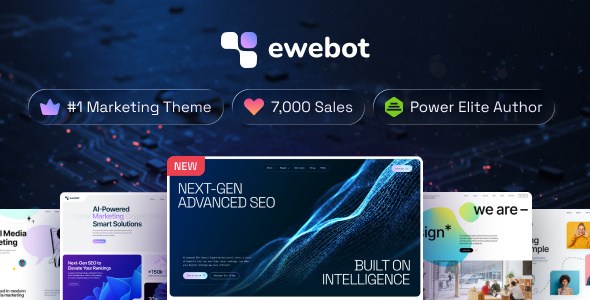 Ewebot 3.2.2 – 营销与 SEO 数字代理 WordPress 主题 Ewebot 3.2.2 – 营销与 SEO 数字代理 WordPress 主题