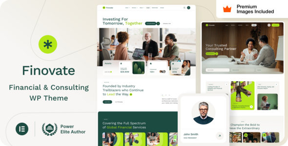 Finovate 24 – 理财顾问与商业咨询 WordPress 主题