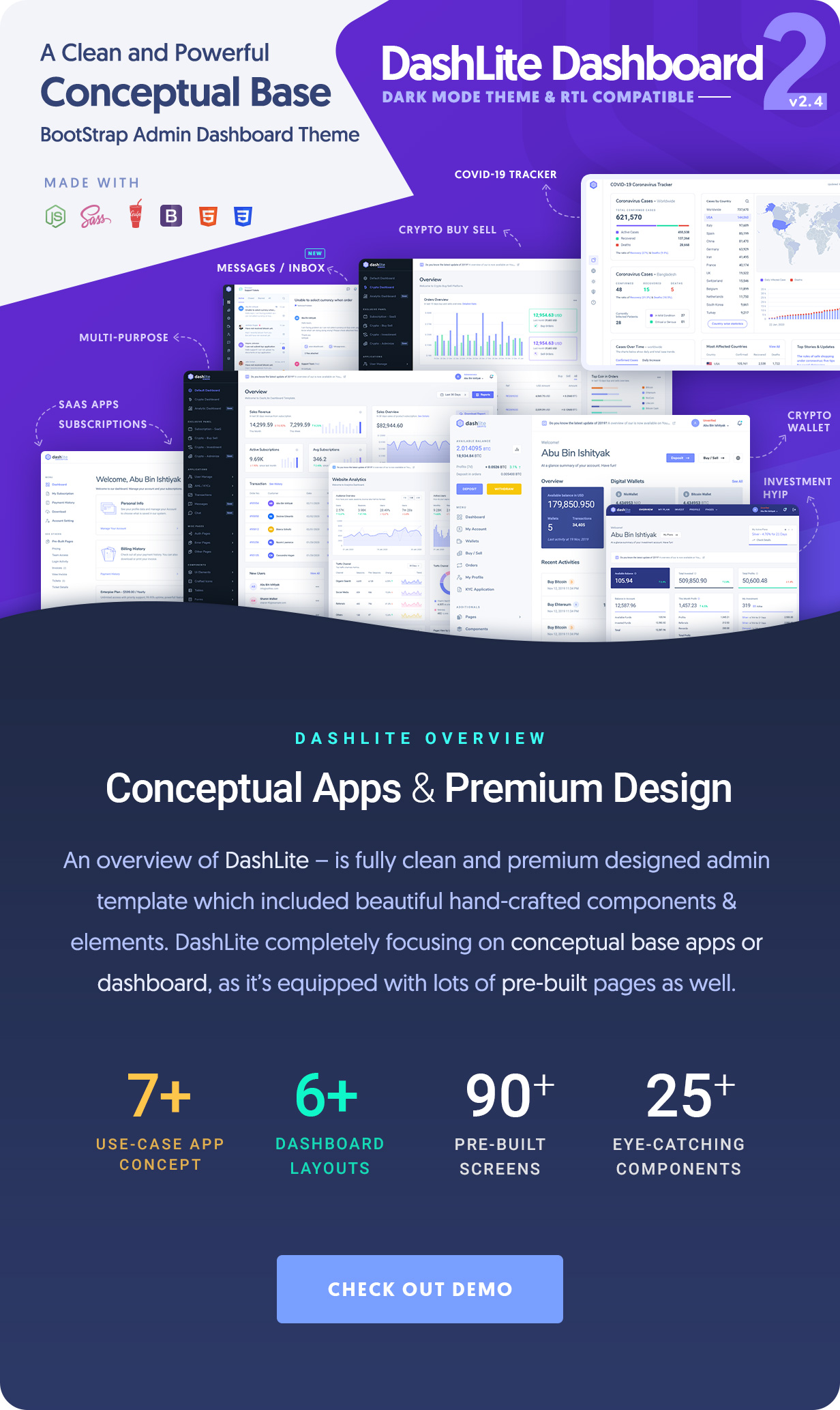 DashLite 3.2.3 – Bootstrap 响应式管理仪表盘模板 DashLite 3.2.3 – Bootstrap 响应式管理仪表盘模板