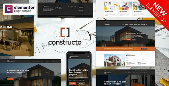 Constructo 5.0.4 – Construction WordPress 主题 Constructo 5.0.4 – Construction WordPress 主题