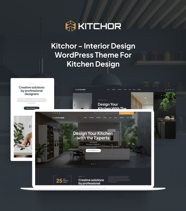 Kitchor 1.4.7 – 室内设计 WordPress 主题 Kitchor 1.4.7 – 室内设计 WordPress 主题