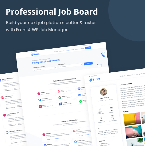 Front 1.2.3 多功能商务 WordPress 主题