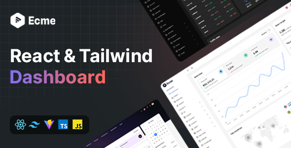 Ecme 1.3.8 – React Tailwind 管理员模板(React 19) Ecme 1.3.8 – React Tailwind 管理员模板(React 19)