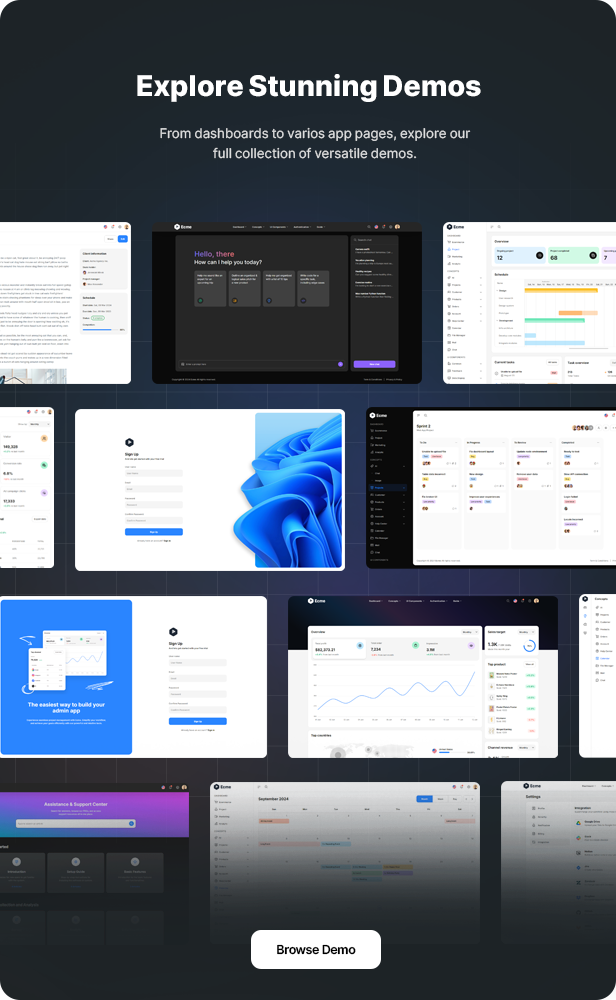 Ecme 1.3.8 – React Tailwind 管理员模板(React 19) Ecme 1.3.8 – React Tailwind 管理员模板(React 19)