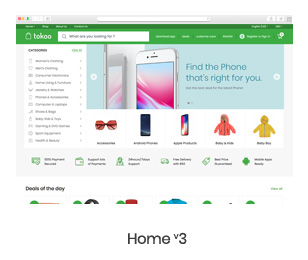 Tokoo 1.2.2 – 电子商店 WooCommerce 主题,涵盖联盟、代发货和多商户电商 Tokoo 1.2.2 – 电子商店 WooCommerce 主题,涵盖联盟、代发货和多商户电商