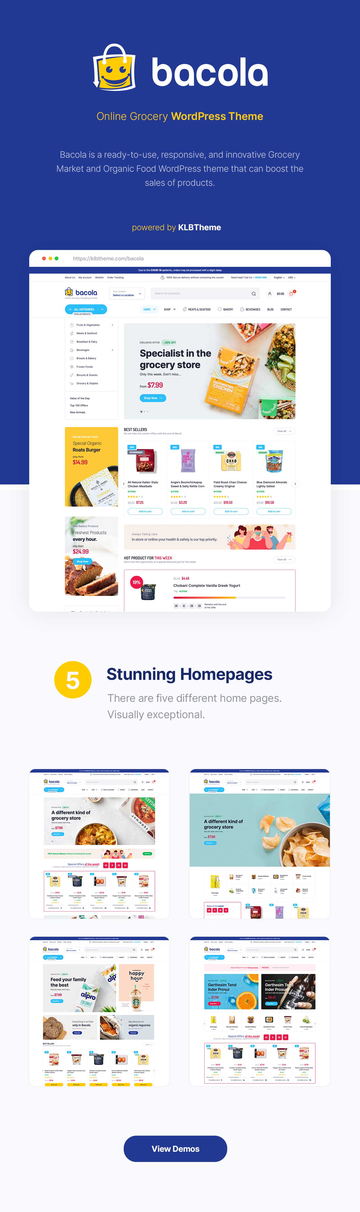 Bacola 1.6.0 – 杂货店与食品电商主题 Bacola 1.6.0 – 杂货店与食品电商主题