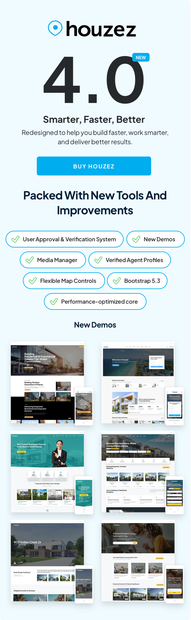 Houzez 4.3.2 - 房地产 WordPress 主题 Houzez 4.3.2 - 房地产 WordPress 主题