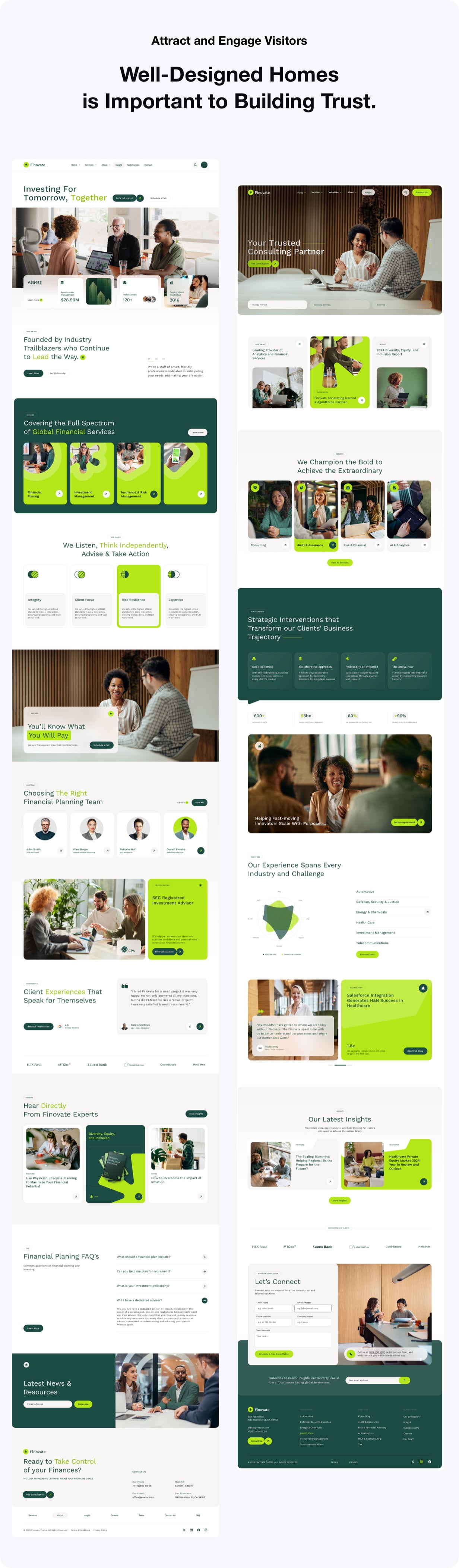 Finovate 24 – 理财顾问与商业咨询 WordPress 主题
