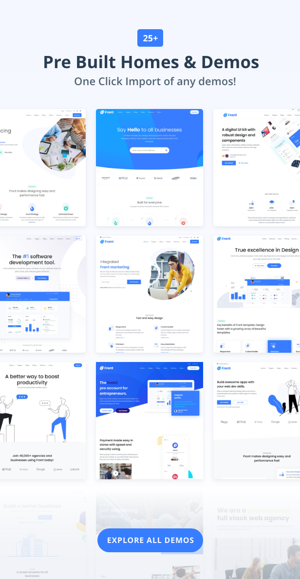 Front 1.2.3 多功能商务 WordPress 主题