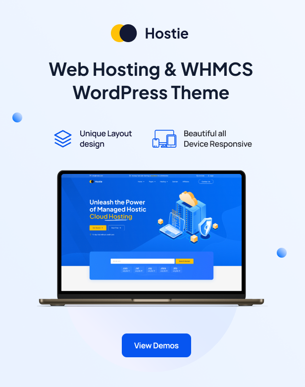 Hostie 2.3.5 – 网页托管与 WHMCS WordPress 主题 Hostie 2.3.5 – 网页托管与 WHMCS WordPress 主题