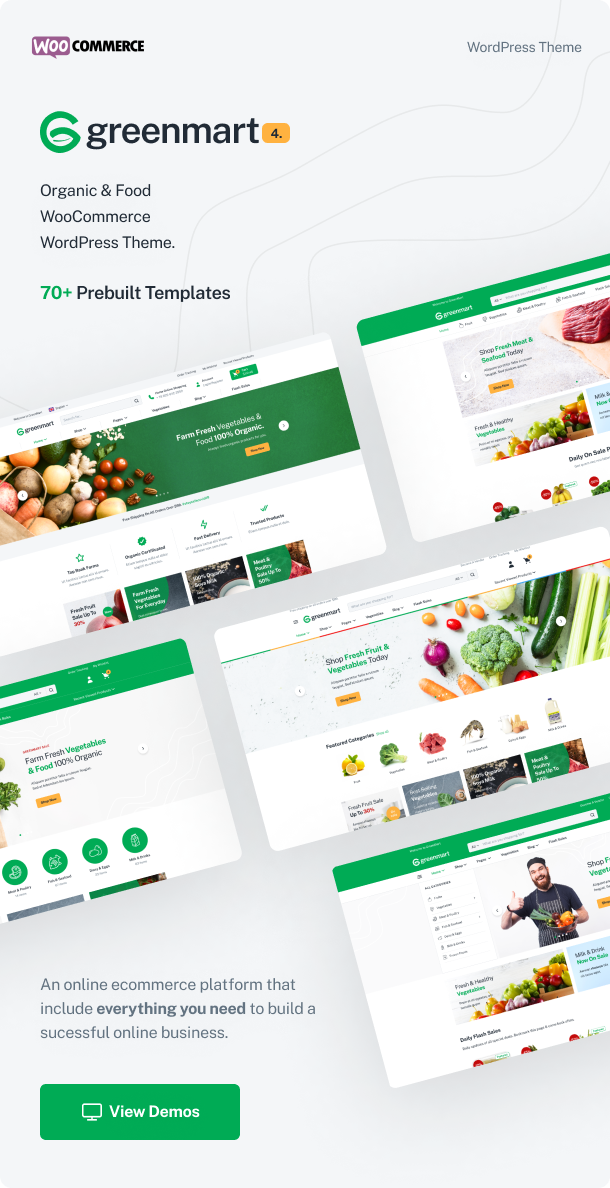 GreenMart 4.2.14 – 有机与食品 WooCommerce WordPress 主题
