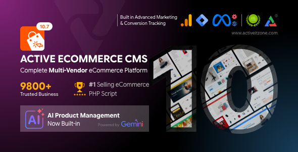 Active eCommerce CMS 10.7 + 插件 开心版 Active eCommerce CMS 10.7 + 插件 开心版