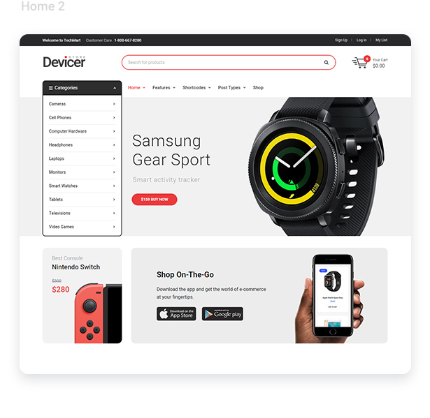 Devicer 1.3.2 – 在线数字商店 WordPress 主题 Devicer 1.3.2 – 在线数字商店 WordPress 主题