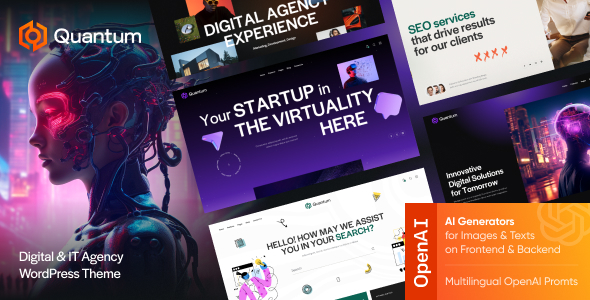 Quantum 1.8.0 – 软件 IT 技术 WordPress 主题 Quantum 1.8.0 – 软件 IT 技术 WordPress 主题
