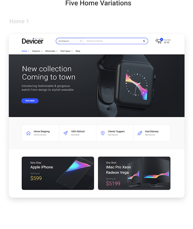 Devicer 1.3.2 – 在线数字商店 WordPress 主题 Devicer 1.3.2 – 在线数字商店 WordPress 主题